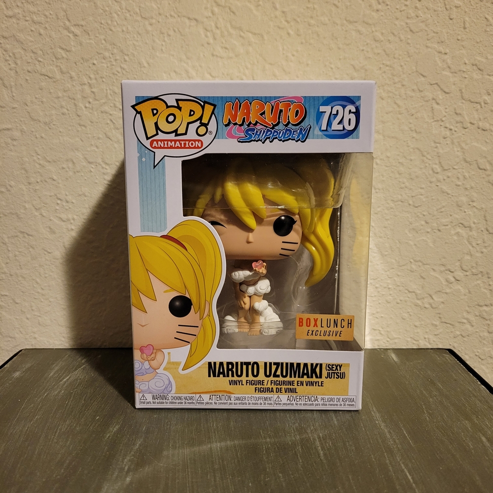 Funko Pop Naruto Shippuden Figure with Yellow Hair